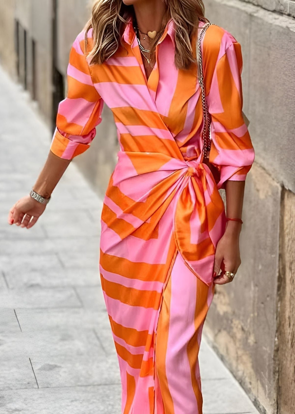 The Most Beautiful Wrap Dress