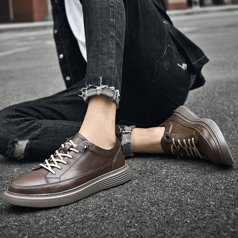Vellano Leather Trainers