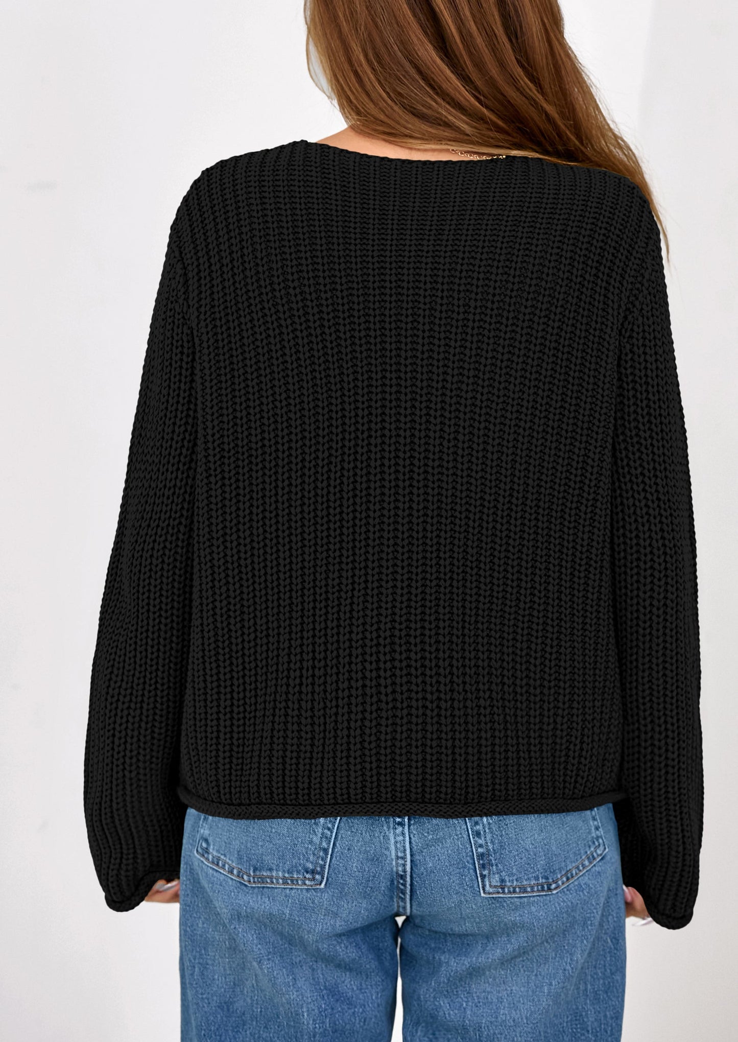 PRETTYGARDEN Cardigan Sweaters for Women Trendy Oversized Knit Chunky Button Cardigans Fall Winter Outfits with Pockets