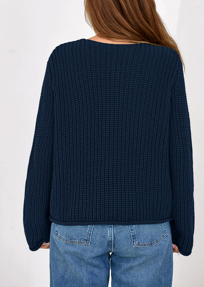 PRETTYGARDEN Cardigan Sweaters for Women Trendy Oversized Knit Chunky Button Cardigans Fall Winter Outfits with Pockets