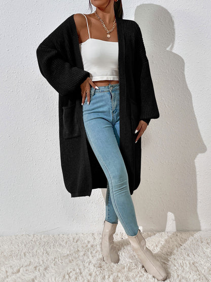 Maxi Balloon Sleeve Cardigan