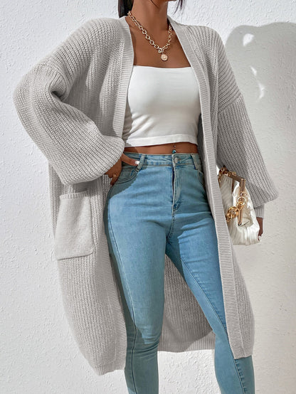 Maxi Balloon Sleeve Cardigan