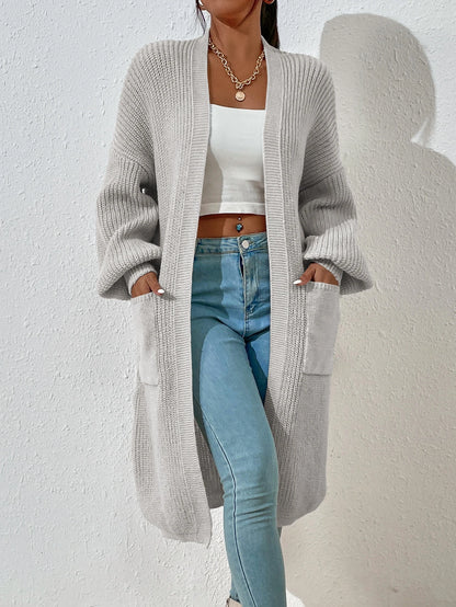 Maxi Balloon Sleeve Cardigan