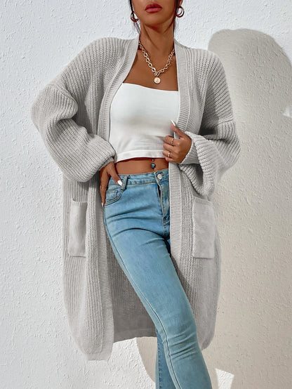 Maxi Balloon Sleeve Cardigan