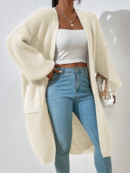Maxi Balloon Sleeve Cardigan