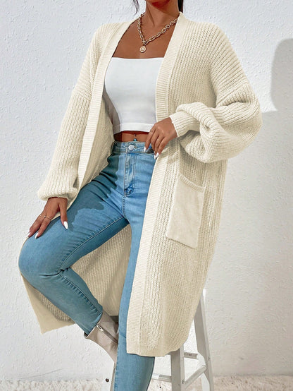 Maxi Balloon Sleeve Cardigan