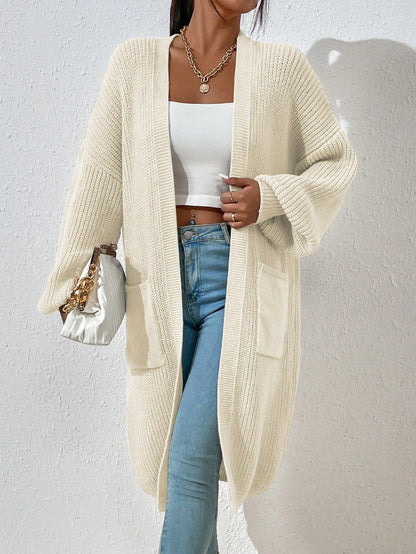 Maxi Balloon Sleeve Cardigan