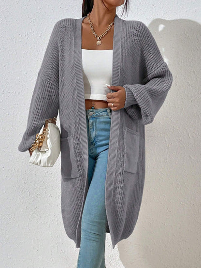 Maxi Balloon Sleeve Cardigan