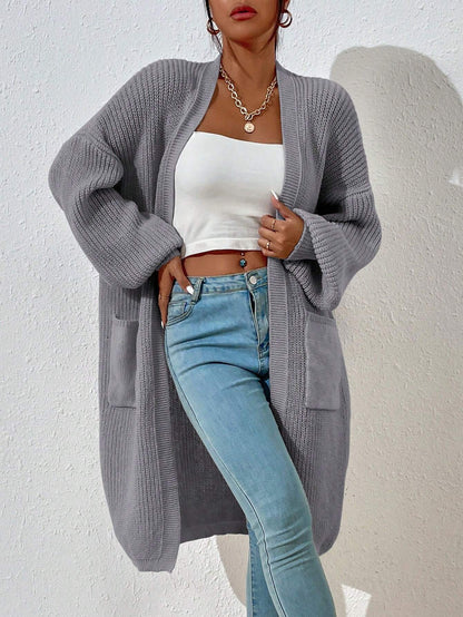 Maxi Balloon Sleeve Cardigan