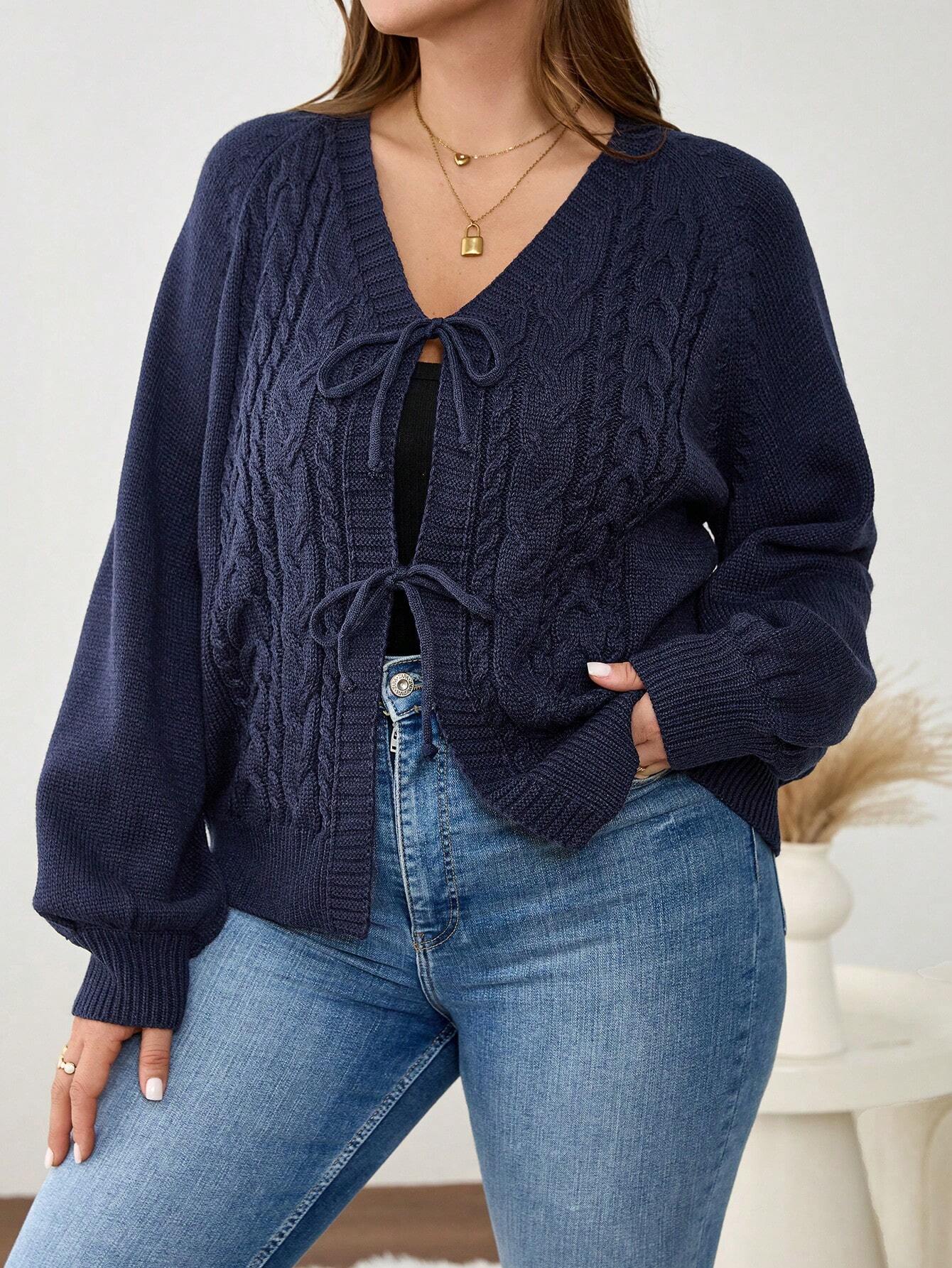 Drop Shoulder Cardigan