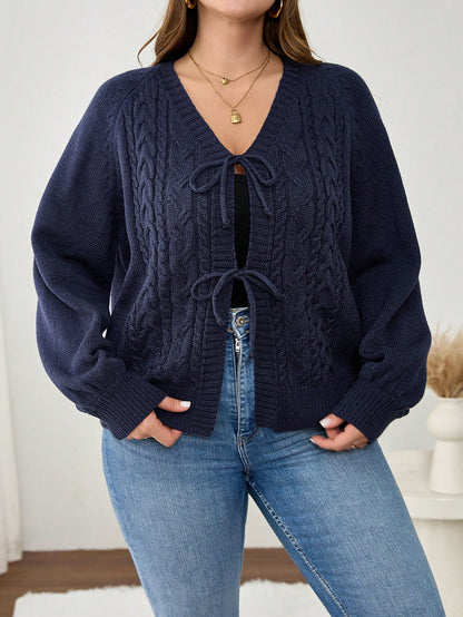 Drop Shoulder Cardigan