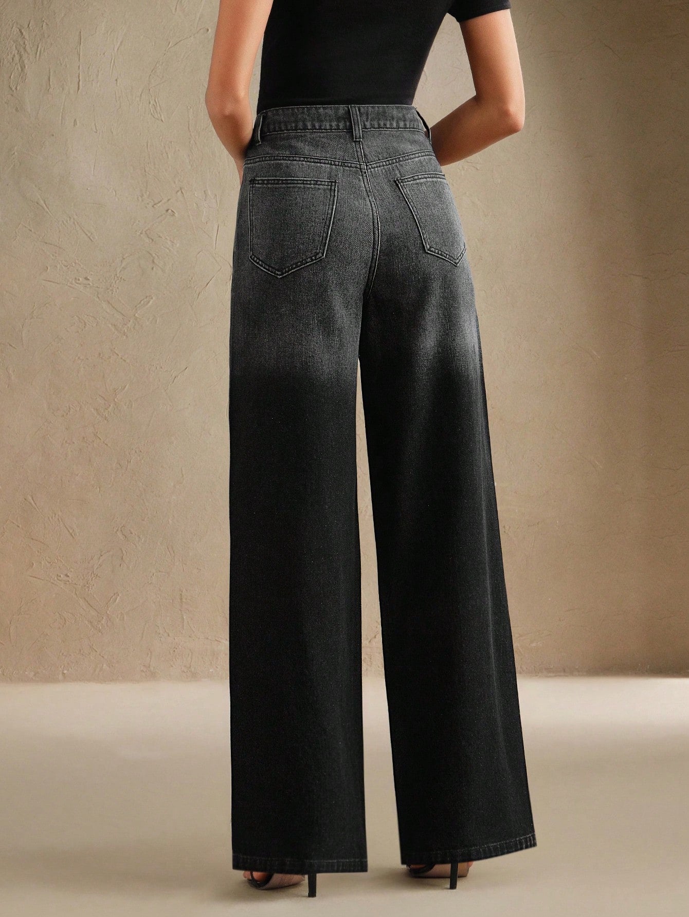 Vintage Rhinestone Embellished Jeans