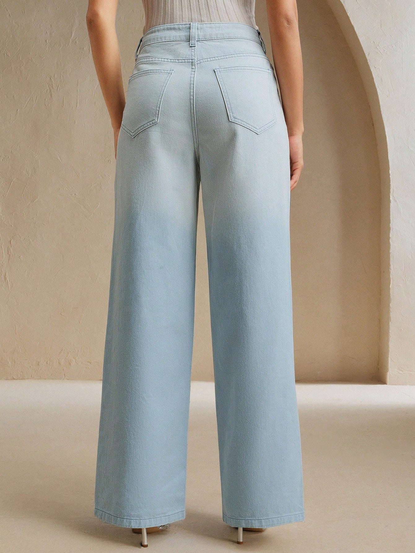 Vintage Rhinestone Embellished Jeans