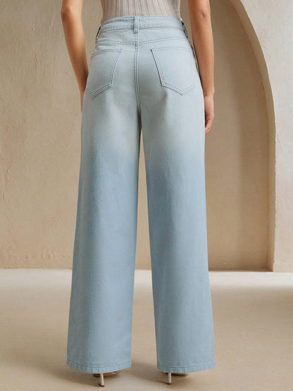 Vintage Rhinestone Embellished Jeans