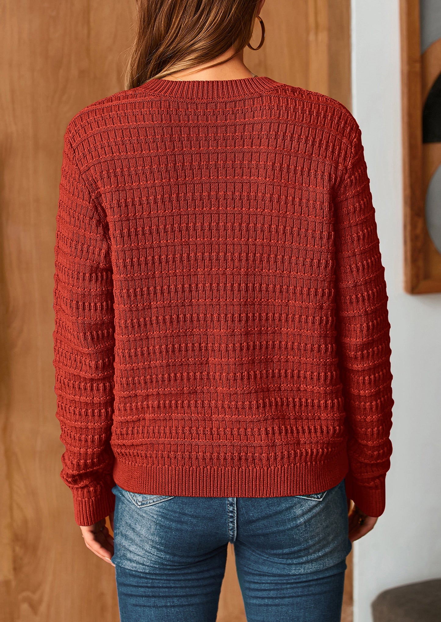 PRETTYGARDEN Women's Knit Cardigan Sweaters Casual Long Sleeve Open Front Button Down Trendy Jackets Outerwear