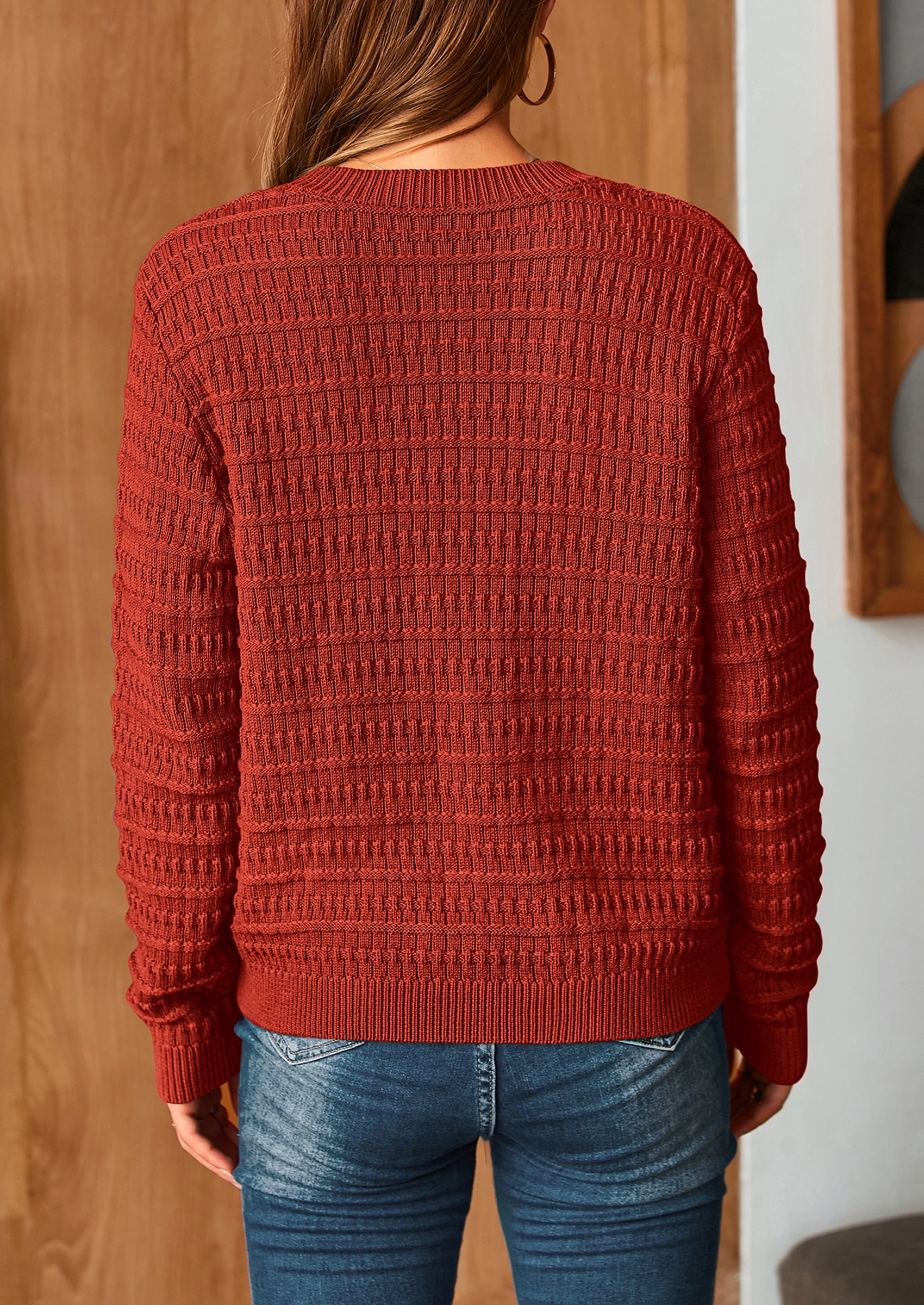 PRETTYGARDEN Women's Knit Cardigan Sweaters Casual Long Sleeve Open Front Button Down Trendy Jackets Outerwear