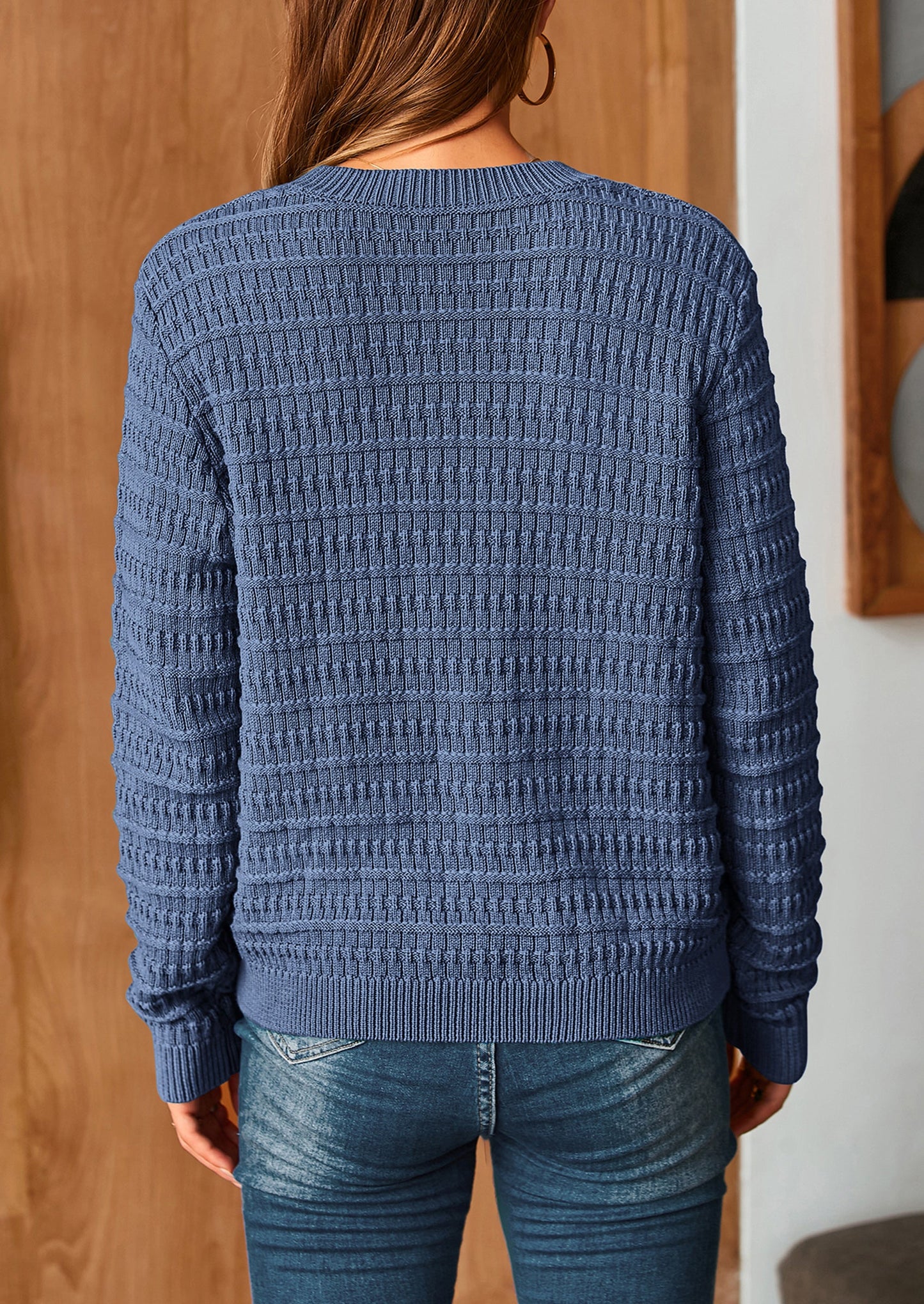 PRETTYGARDEN Women's Knit Cardigan Sweaters Casual Long Sleeve Open Front Button Down Trendy Jackets Outerwear