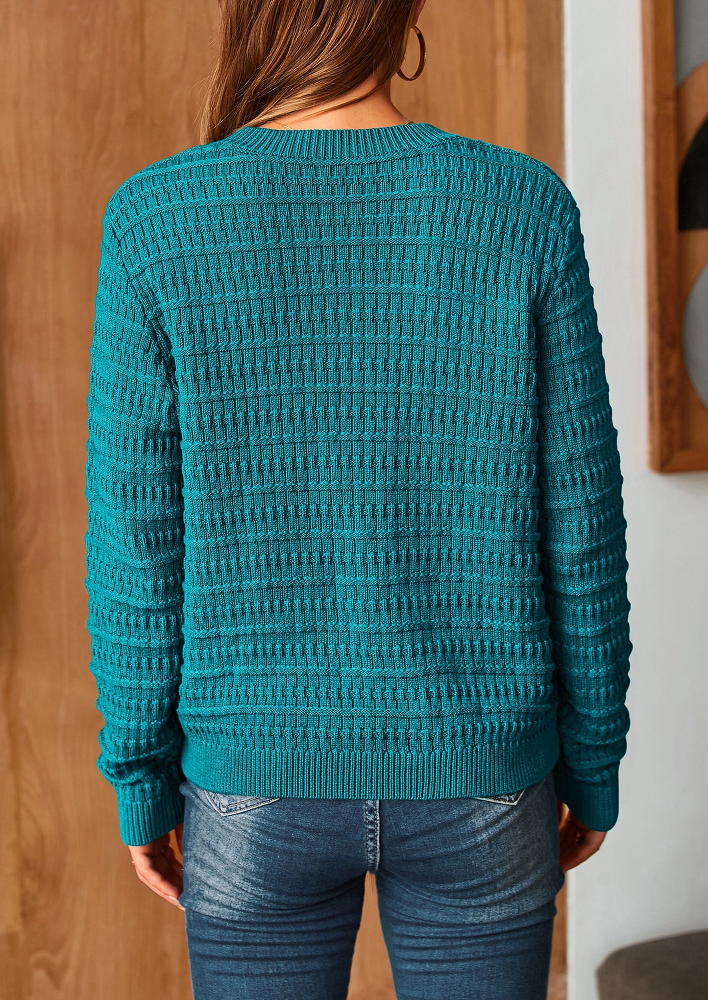 PRETTYGARDEN Women's Knit Cardigan Sweaters Casual Long Sleeve Open Front Button Down Trendy Jackets Outerwear