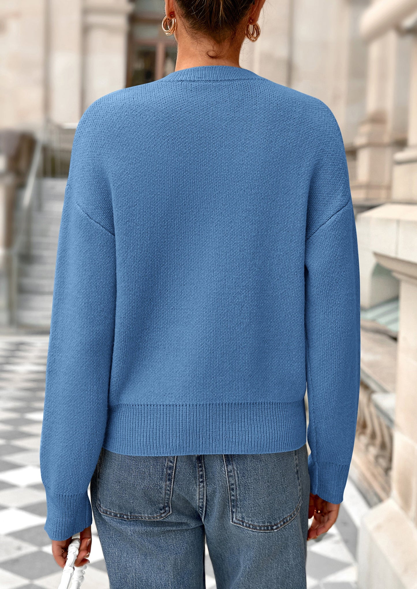 PRETTYGARDEN Cardigan Sweaters for Women Trendy Long Sleeve Open Front Button Down Jacket Fall Clothes Winter Coats