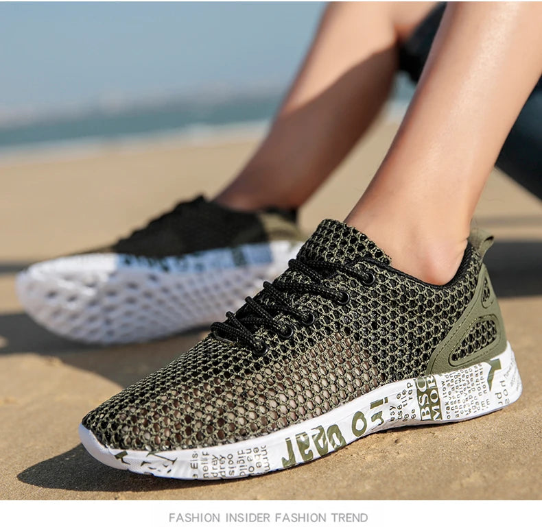 Aqua Mesh Sneakers