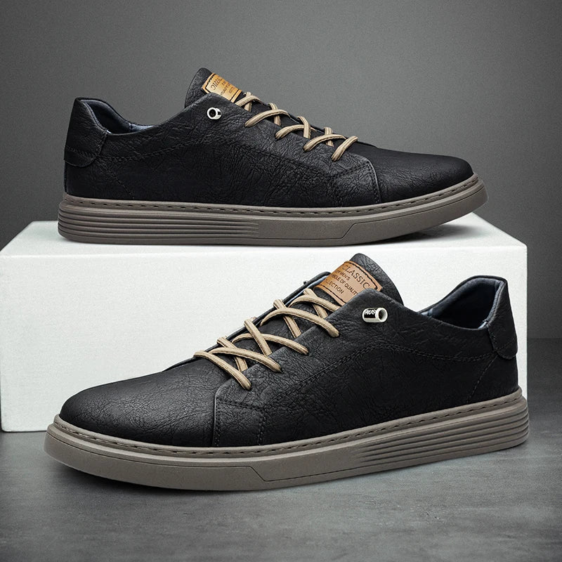 Vellano Leather Trainers