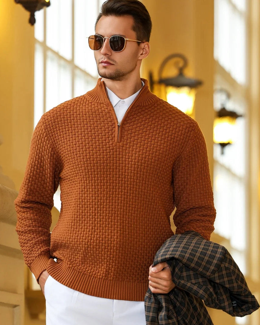 KINGSLEY KNIT QUARTER ZIP