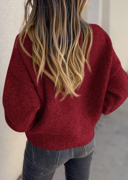 PRETTYGARDEN Cardigan Sweaters for Women Trendy Fall Long Sleeve Button Down Oversized Chunky Knit Sweater Outerwear